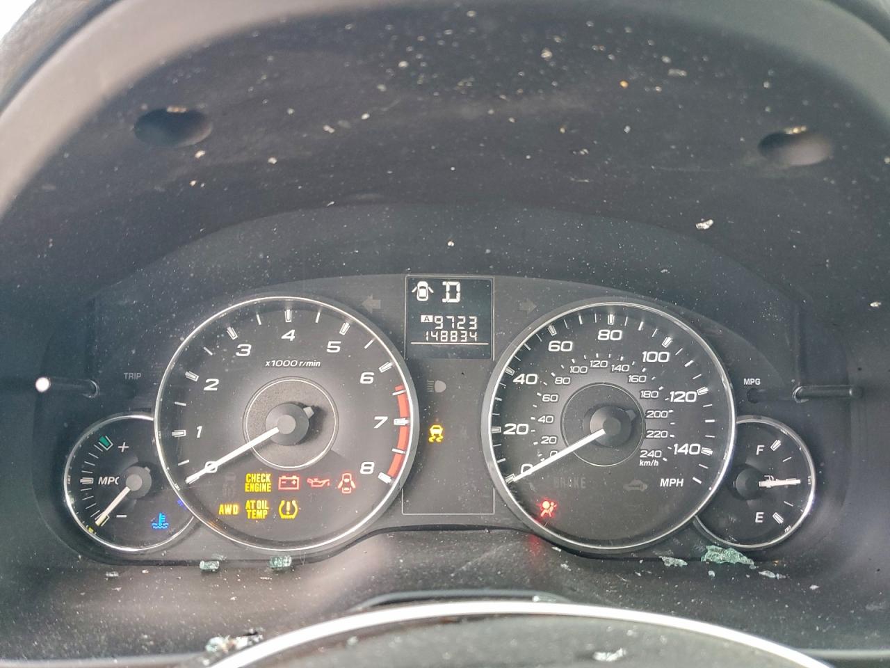 2011 SUBARU OUTBACK photo 9