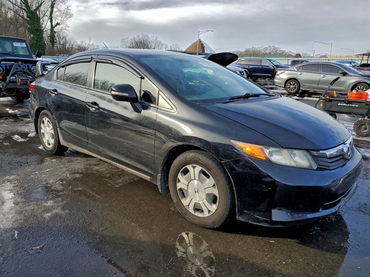 2012 HONDA CIVIC HYBRID L photo 4
