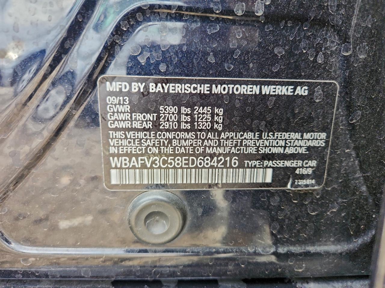2014 BMW 535 D XDRIVE photo 12