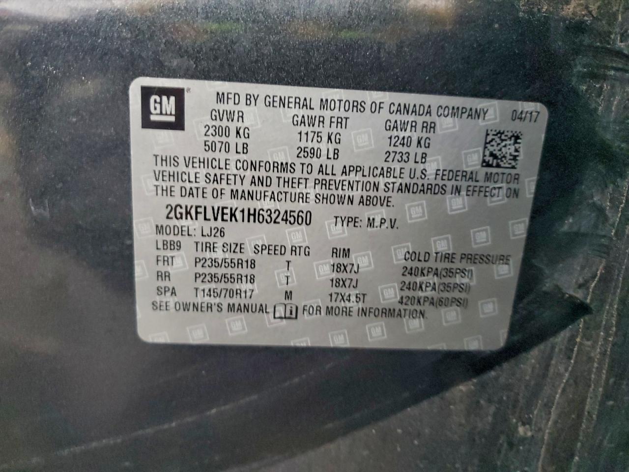 2017 GMC TERRAIN DENALI photo 13
