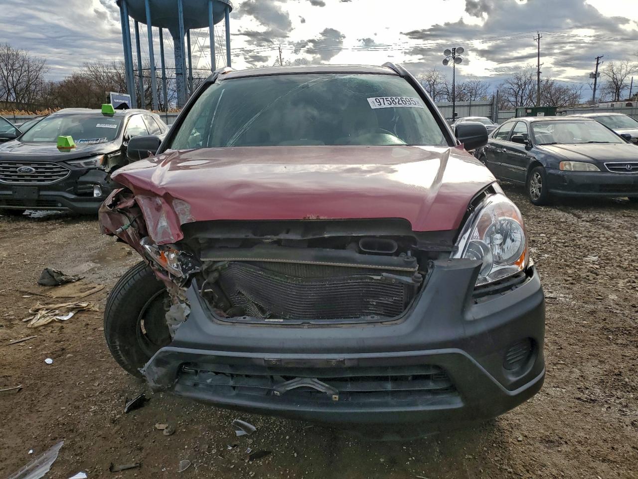 2005 HONDA CR-V LX photo 9