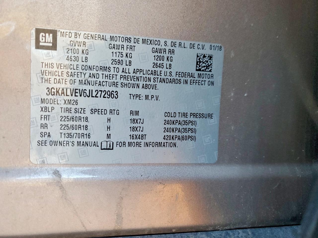 2018 GMC TERRAIN SLT photo 13