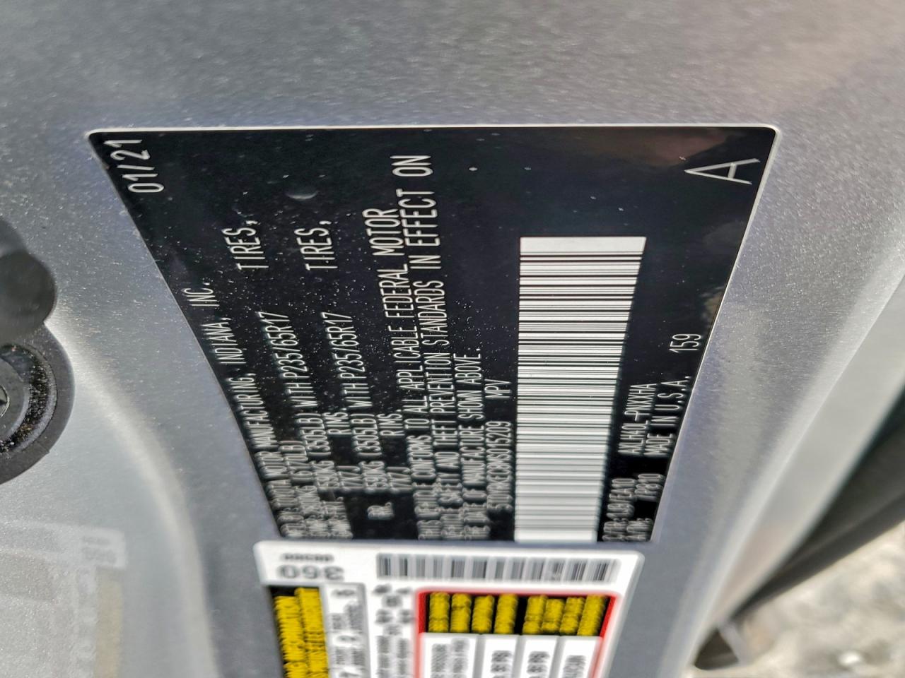 2021 TOYOTA SIENNA XLE photo 13