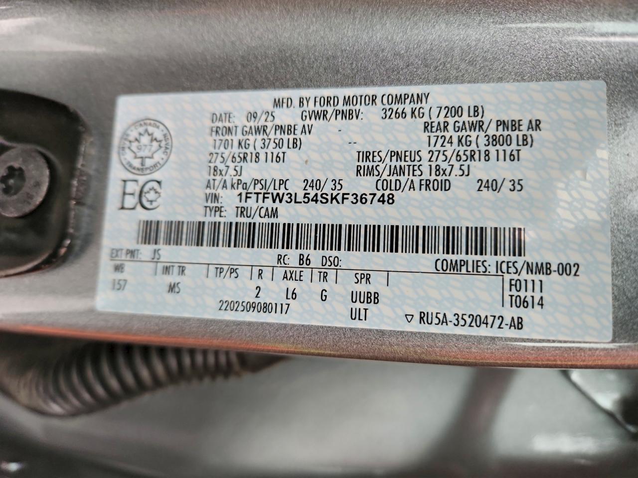 2025 FORD F150 XLT photo 13