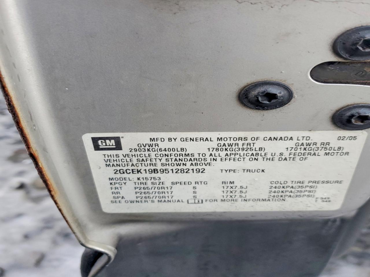 2006 CHEVROLET SILVERADO K1500 photo 12