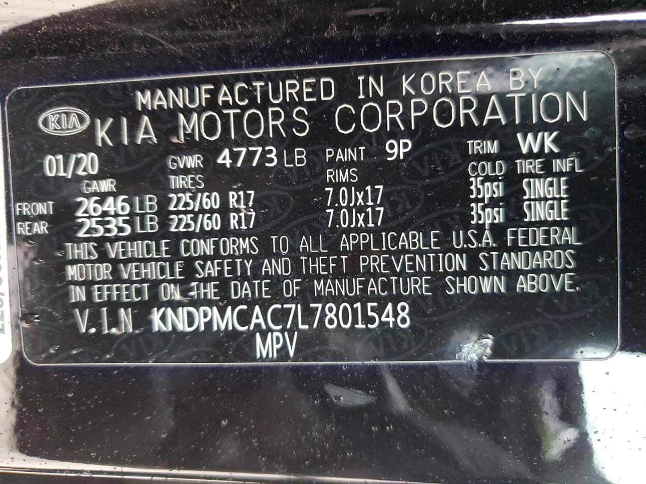 2020 KIA SPORTAGE LX photo 25