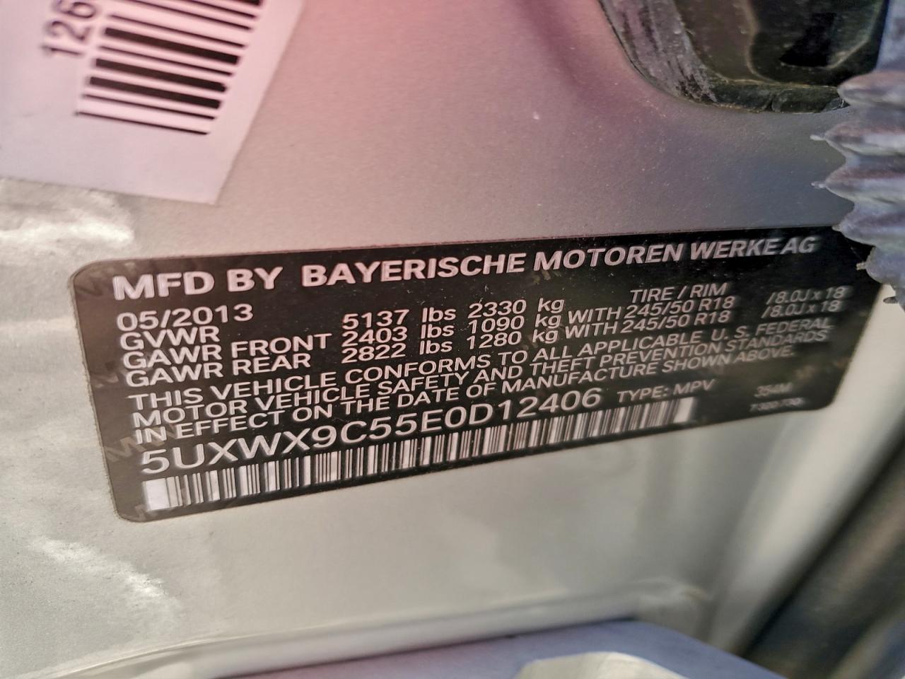 2014 BMW X3 XDRIVE28I photo 14