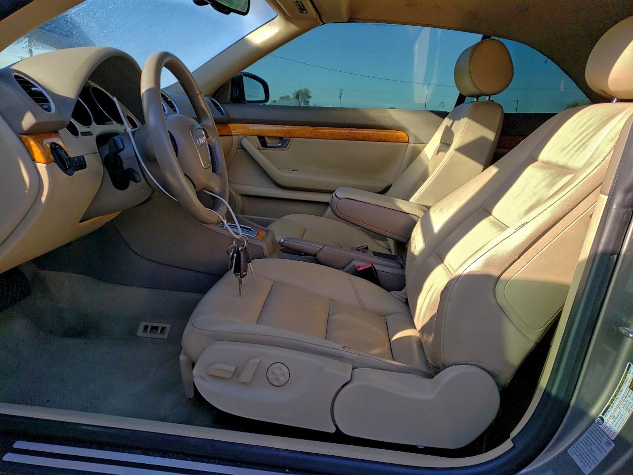 2009 AUDI A4 2.0T CABRIOLET photo 7
