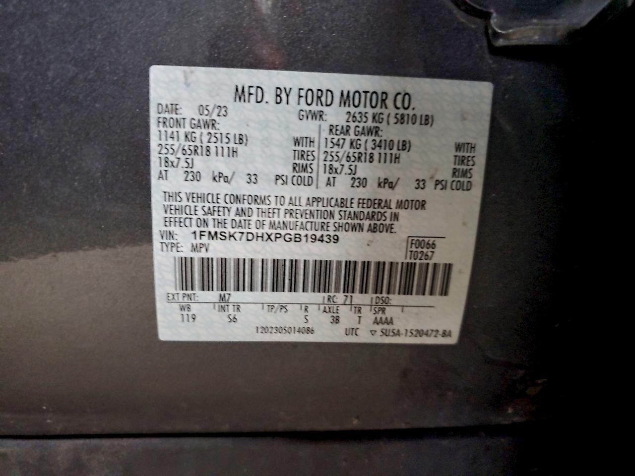 2023 FORD EXPLORER XLT photo 25