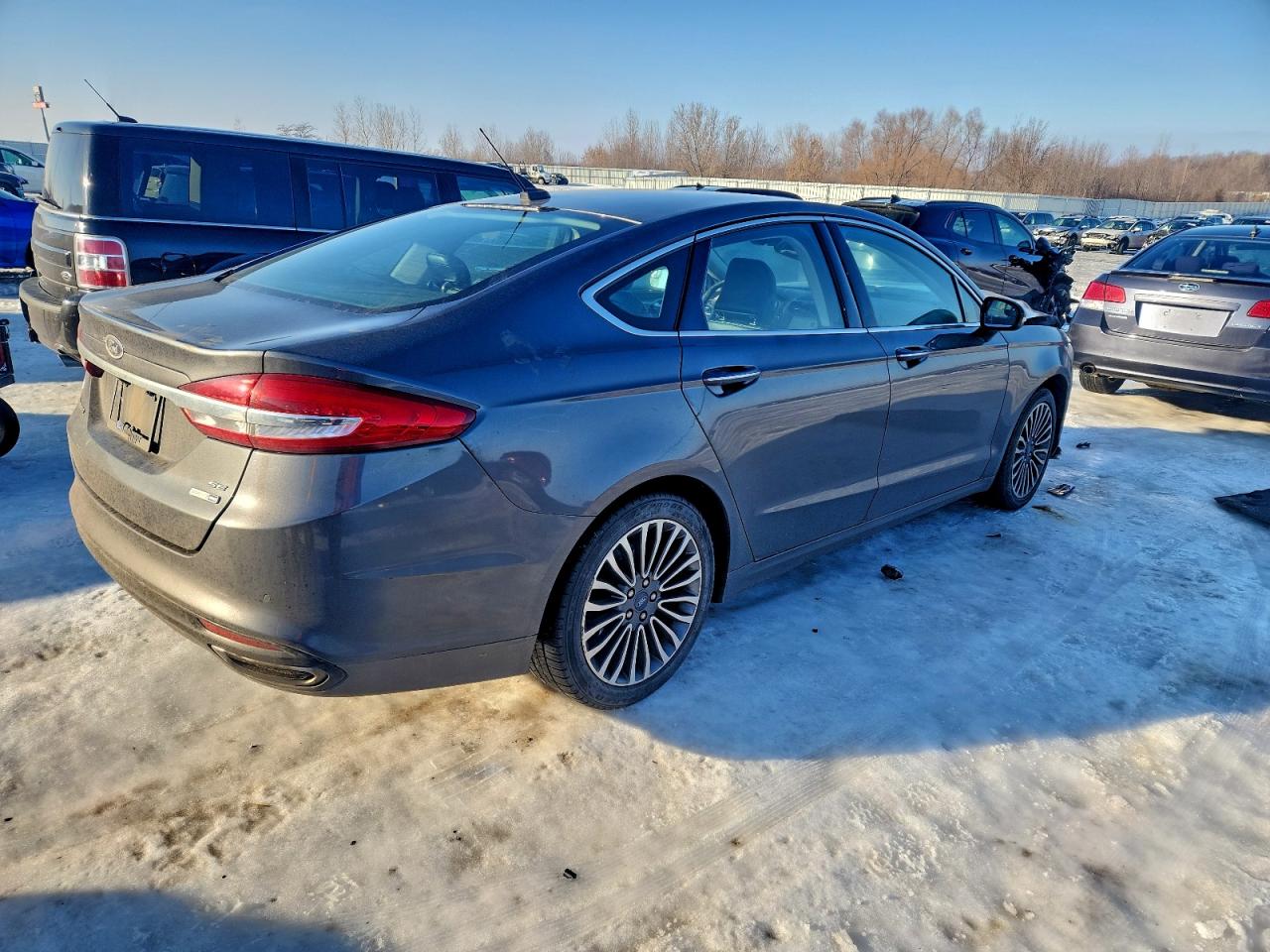 2017 FORD FUSION SE photo 5