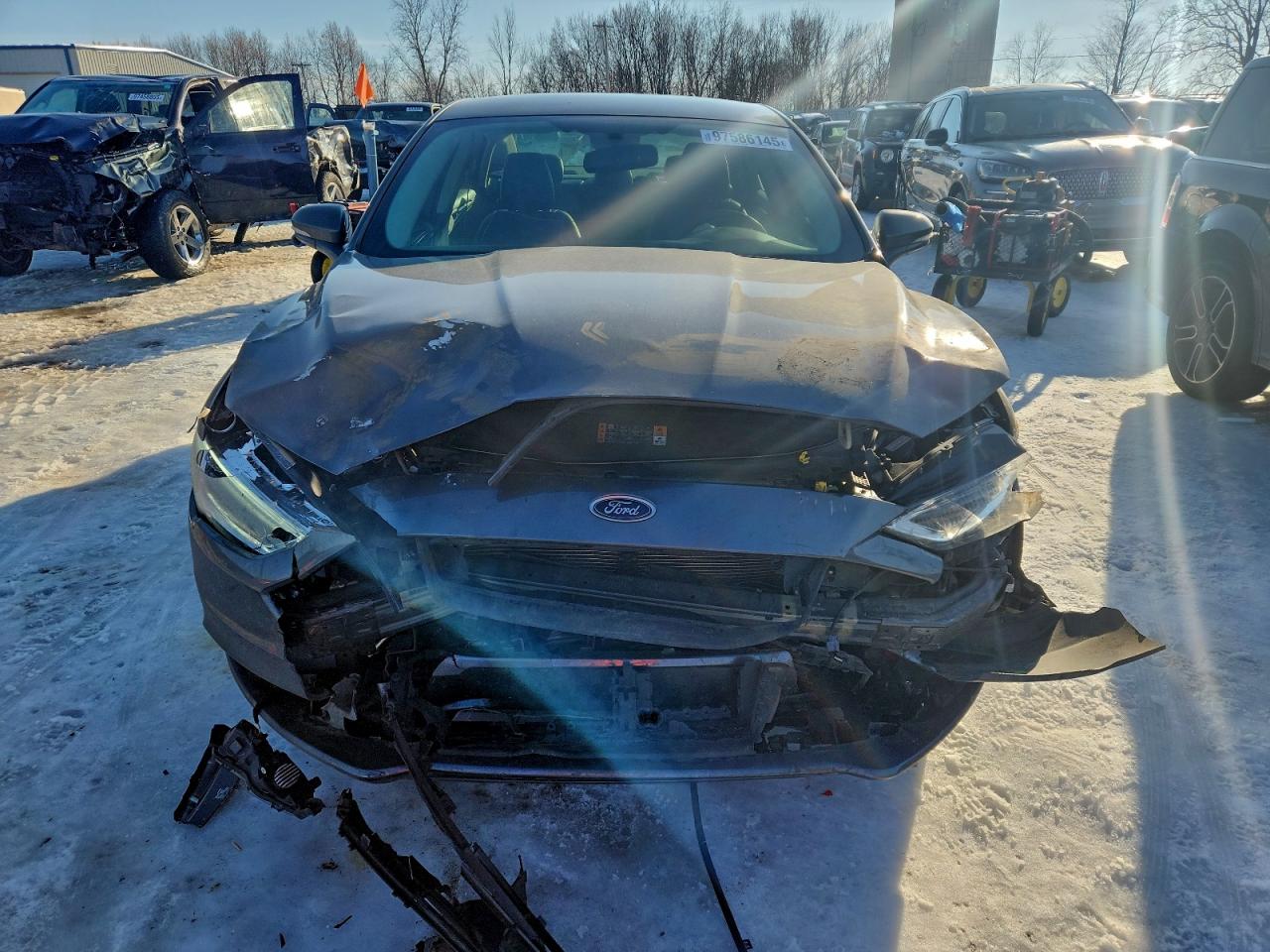 2017 FORD FUSION SE photo 9