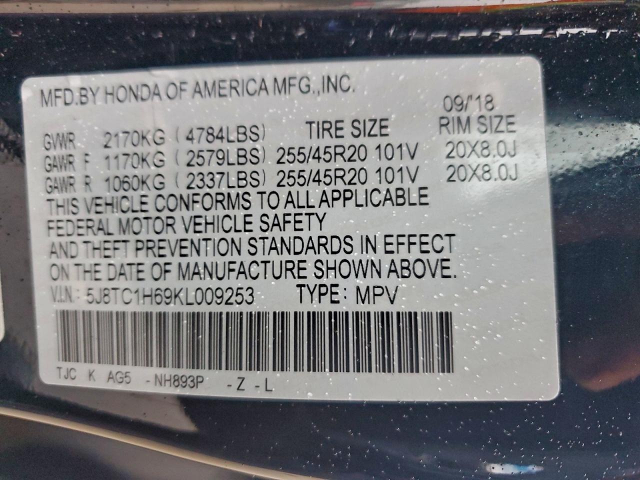 2019 ACURA RDX A-SPEC photo 40