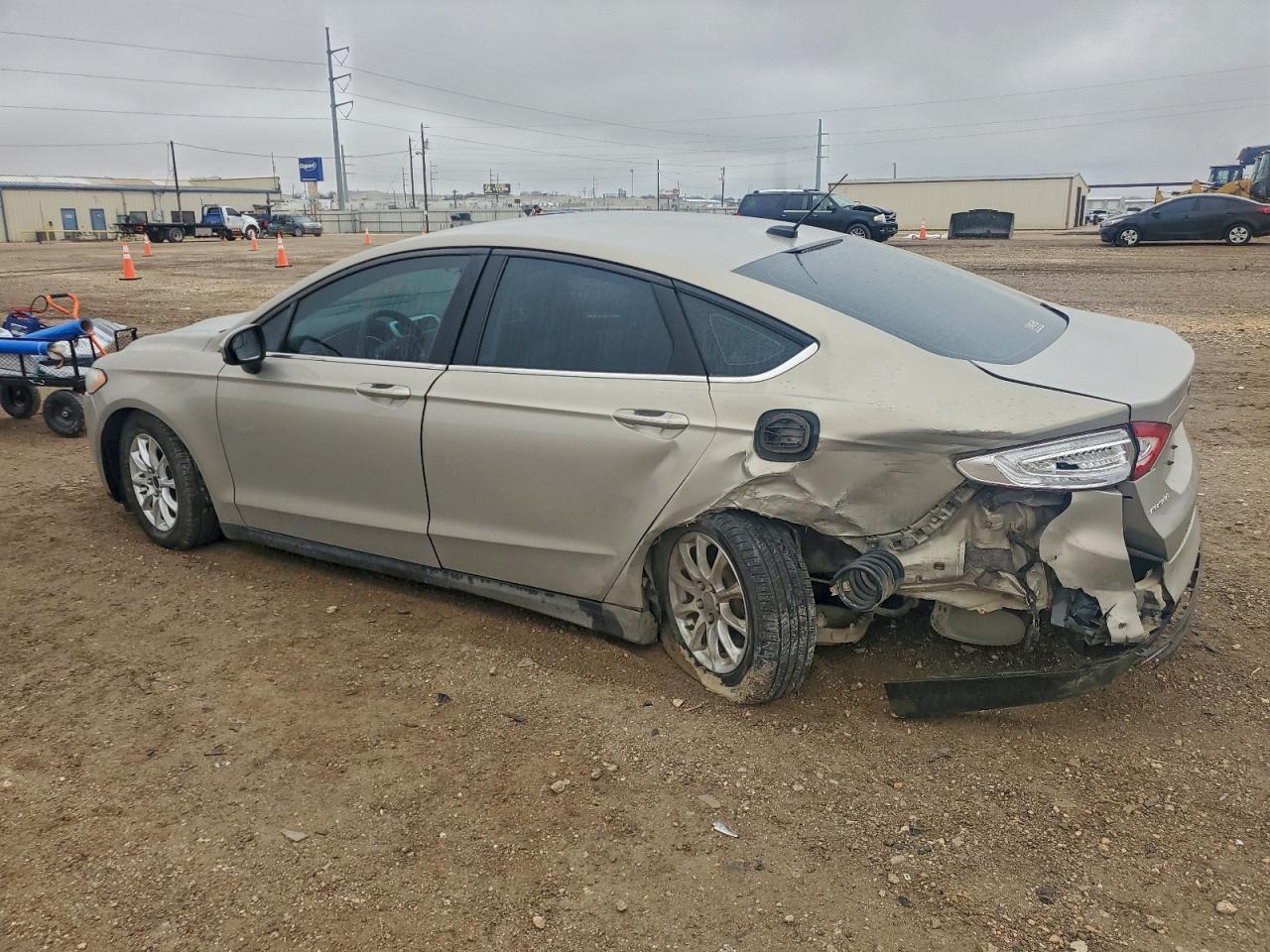 2015 FORD FUSION S photo 3