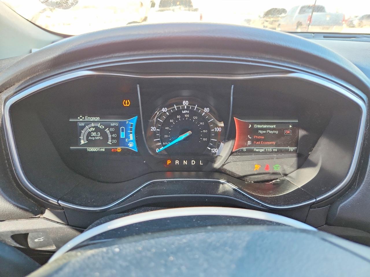 2017 FORD FUSION TITANIUM PHEV photo 9