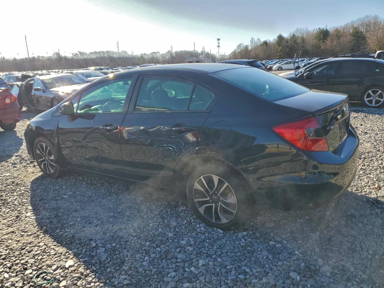 2012 HONDA CIVIC LX photo 2