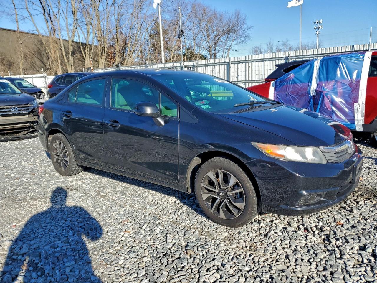 2012 HONDA CIVIC LX photo 4