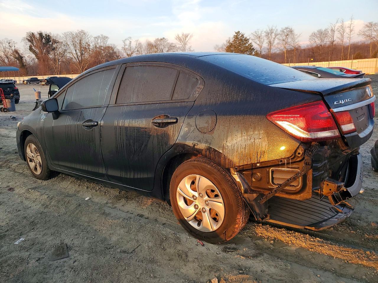 2014 HONDA CIVIC LX photo 2