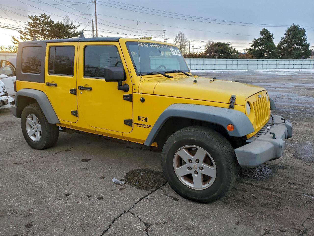 2008 JEEP WRANGLER UNLIMITED X photo 4