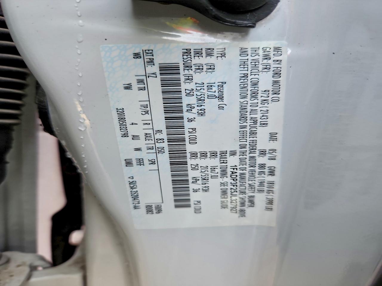 2018 FORD FOCUS SE photo 12