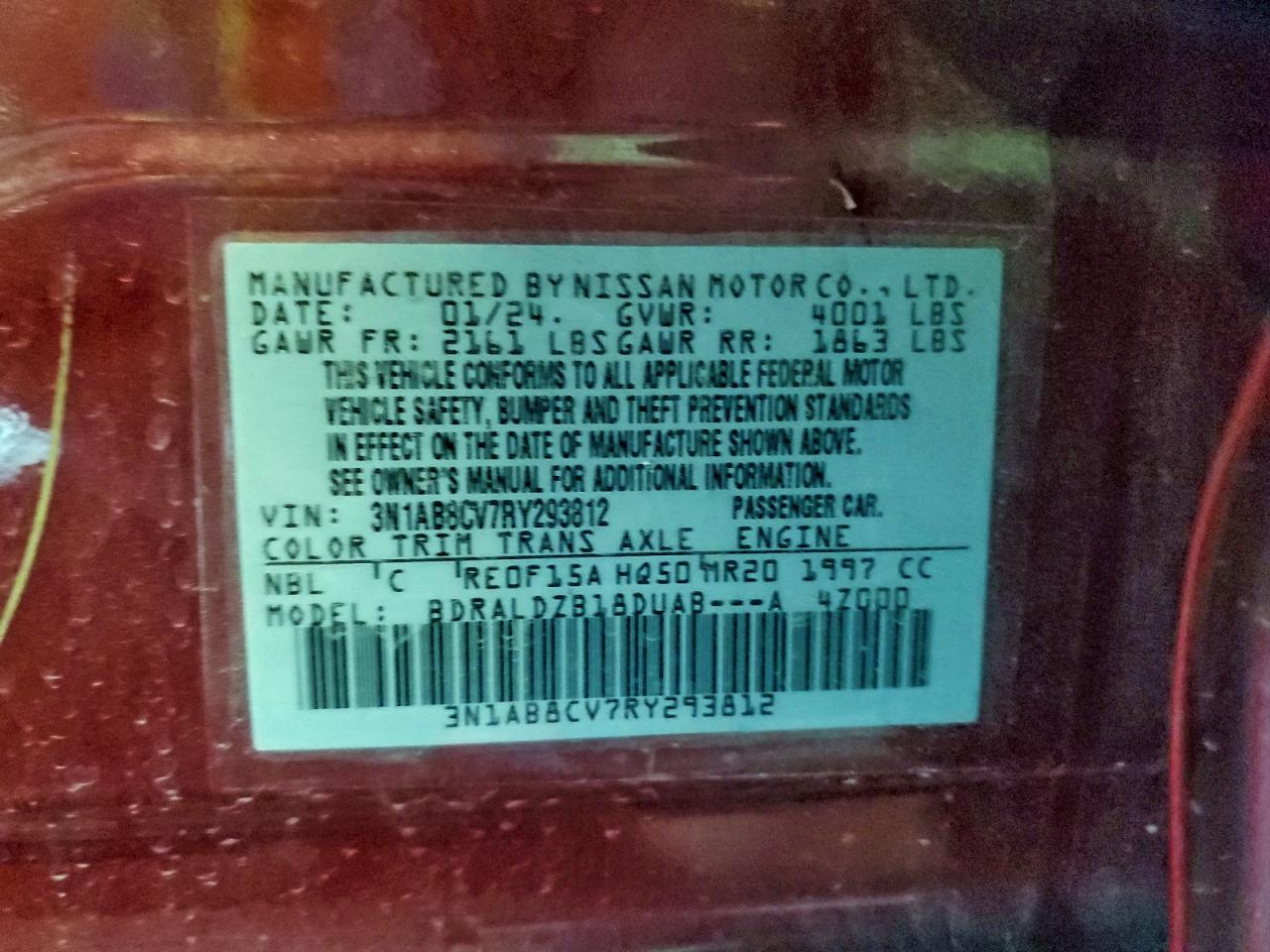 2024 NISSAN SENTRA SV photo 12