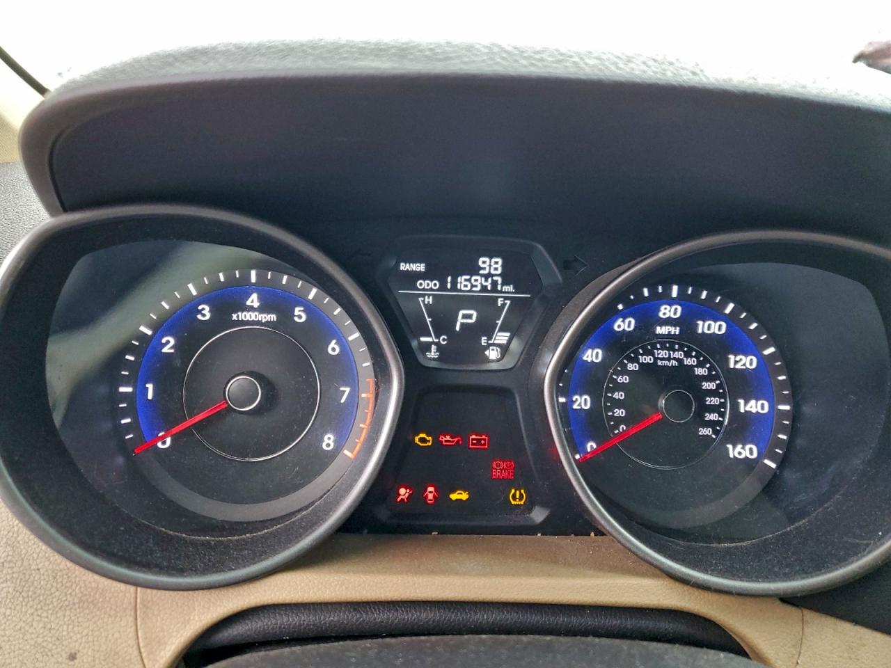 2013 HYUNDAI ELANTRA GLS photo 9