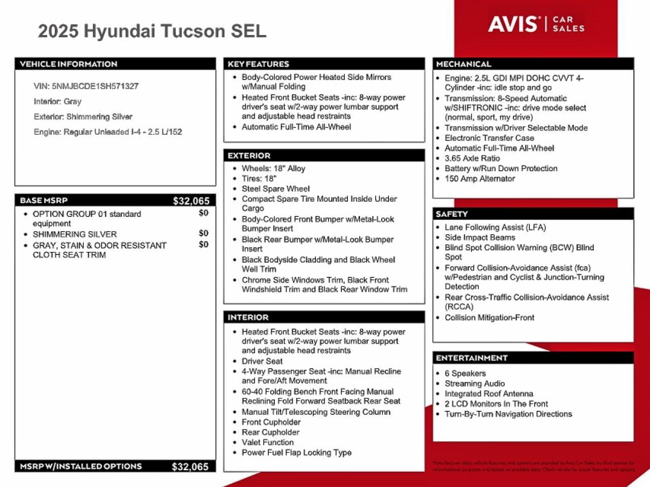 2025 HYUNDAI TUCSON SEL photo 13