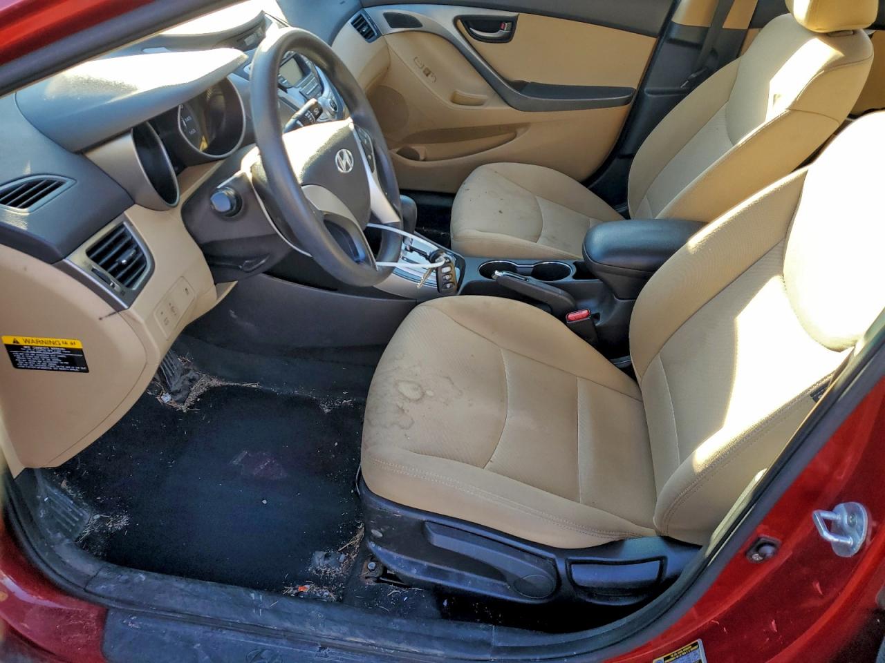 2012 HYUNDAI ELANTRA GLS photo 7