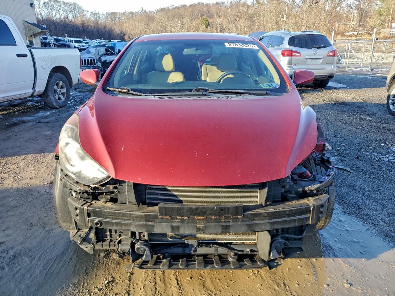 2012 HYUNDAI ELANTRA GLS photo 5