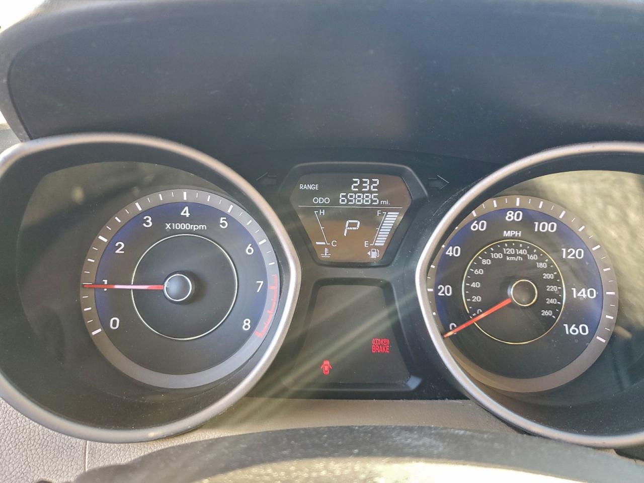 2012 HYUNDAI ELANTRA GLS photo 9