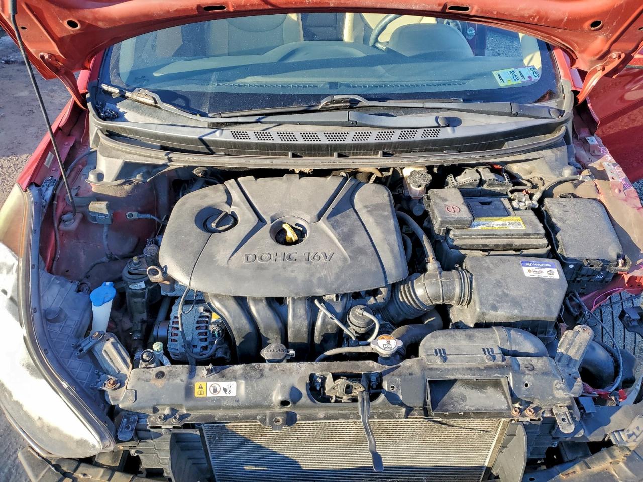 2012 HYUNDAI ELANTRA GLS photo 11