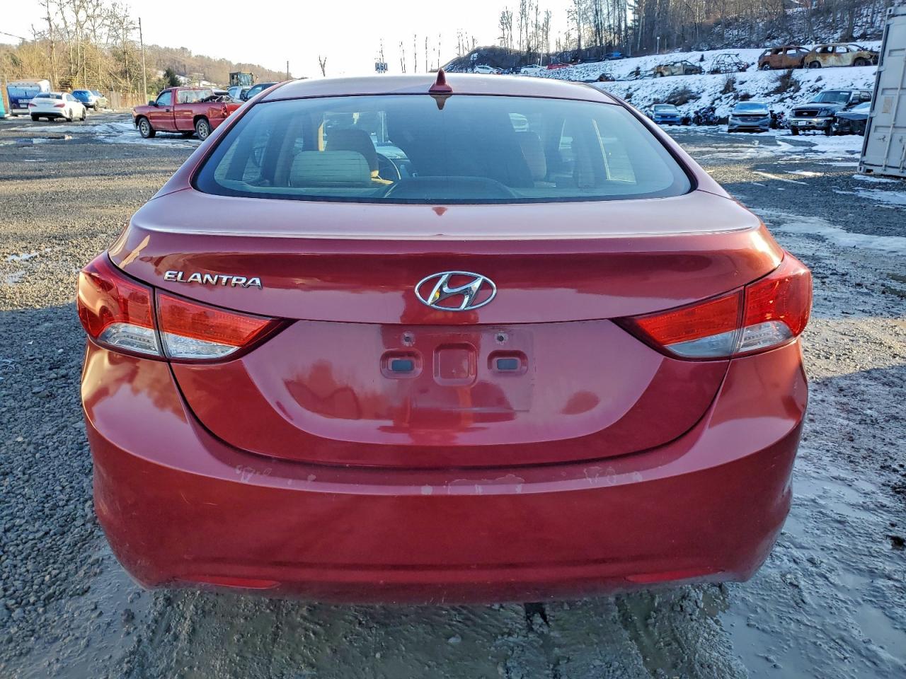 2012 HYUNDAI ELANTRA GLS photo 6