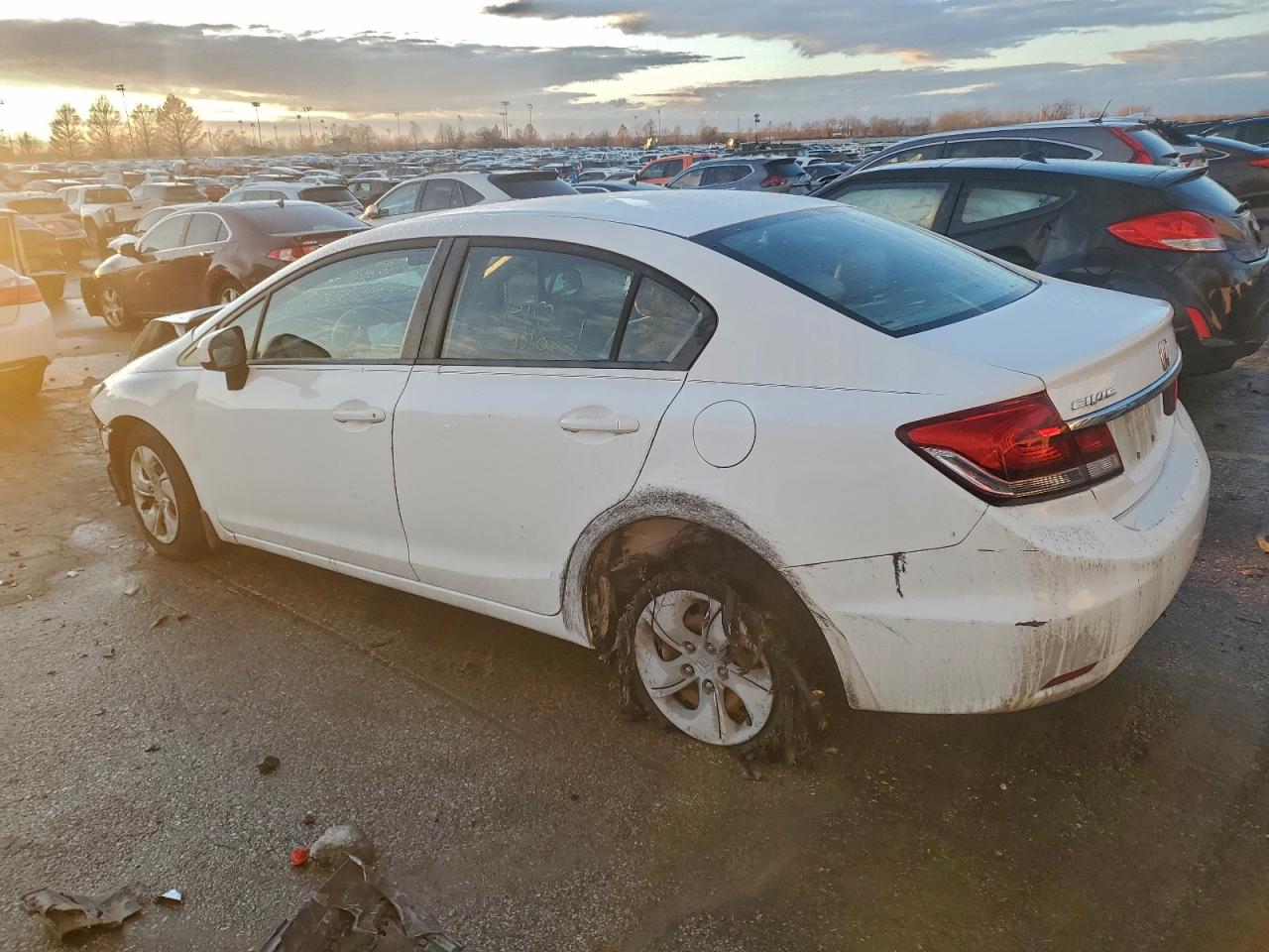 2014 HONDA CIVIC LX photo 2
