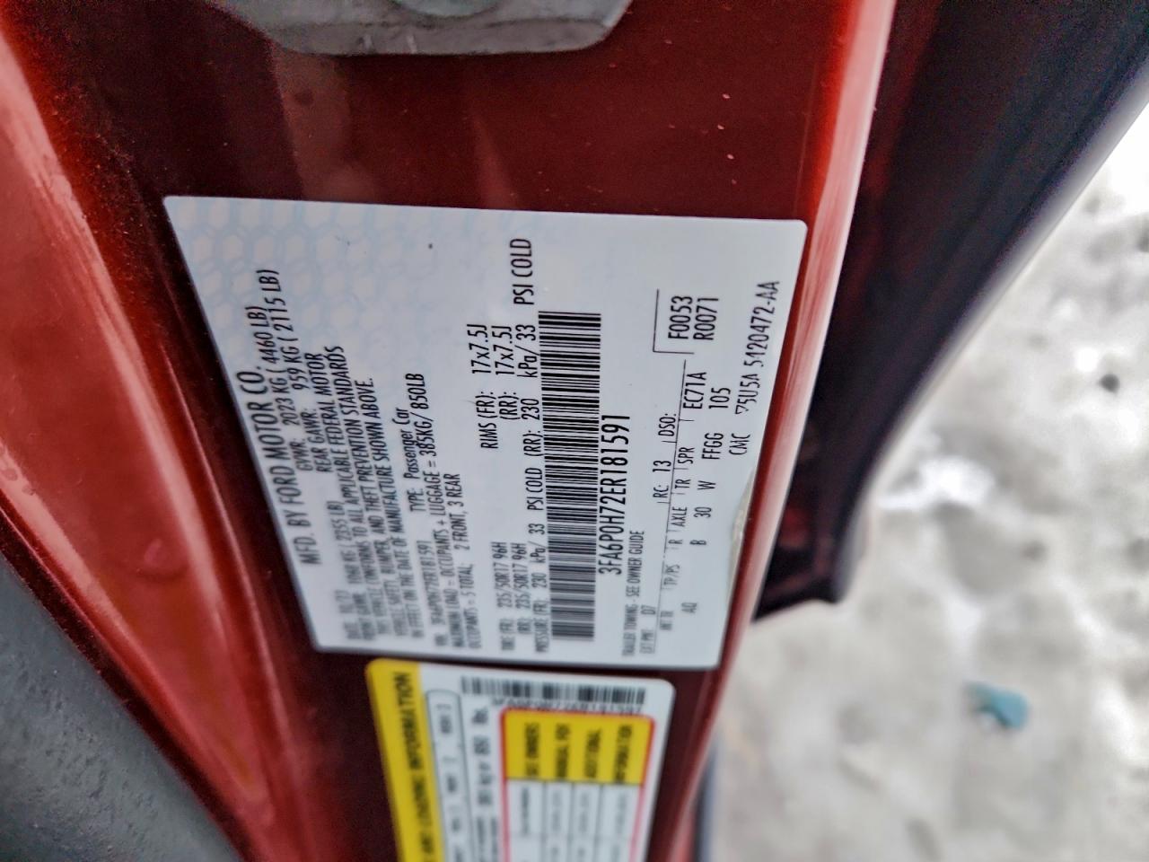 2014 FORD FUSION SE photo 45