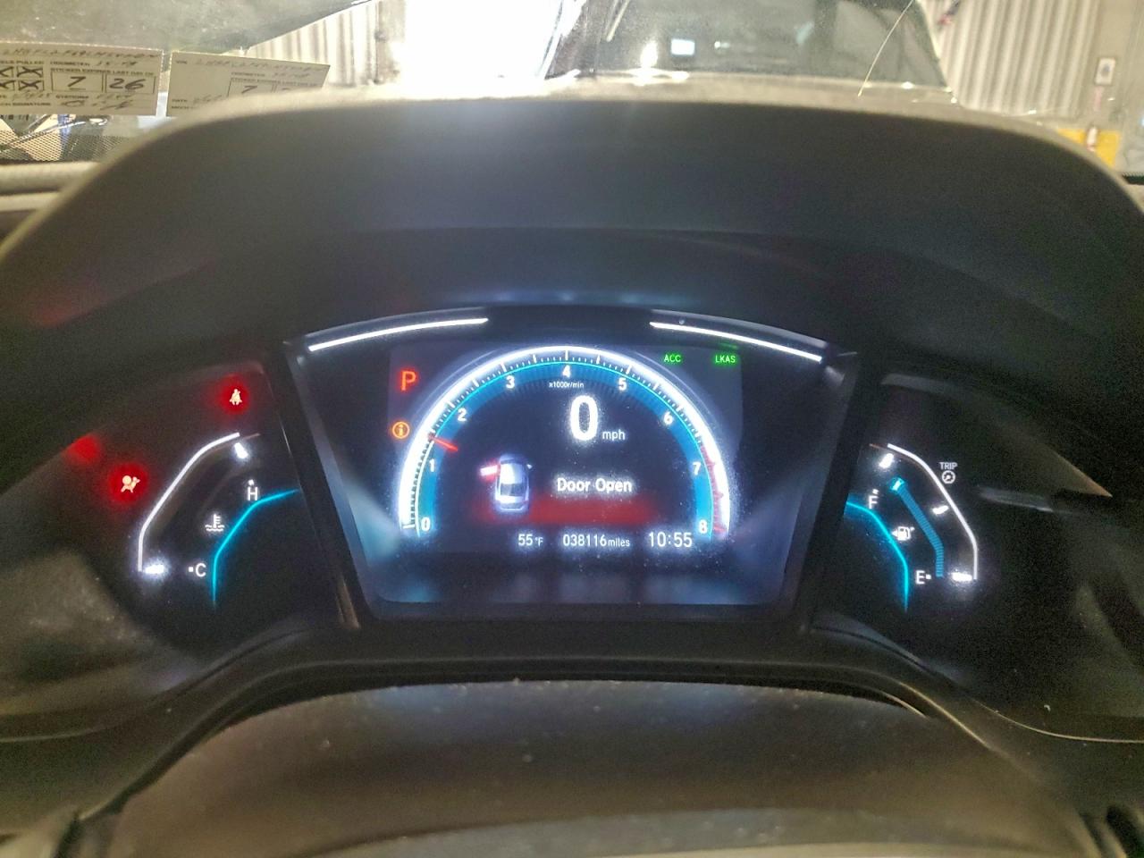 2020 HONDA CIVIC LX photo 9