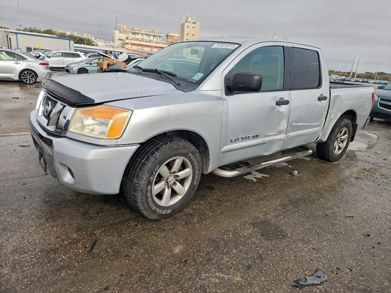 2010 NISSAN TITAN XE — SIDE damage — photo 1