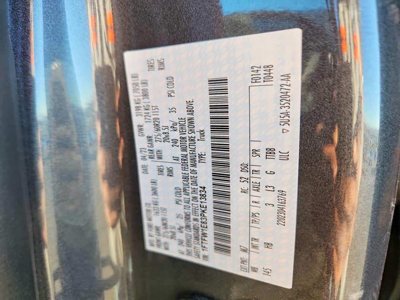 2023 FORD F150 SUPERCREW photo 23