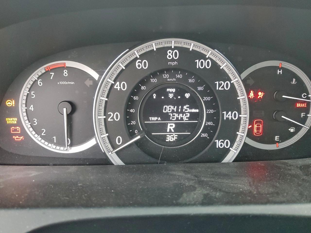 2015 HONDA ACCORD EXL photo 9