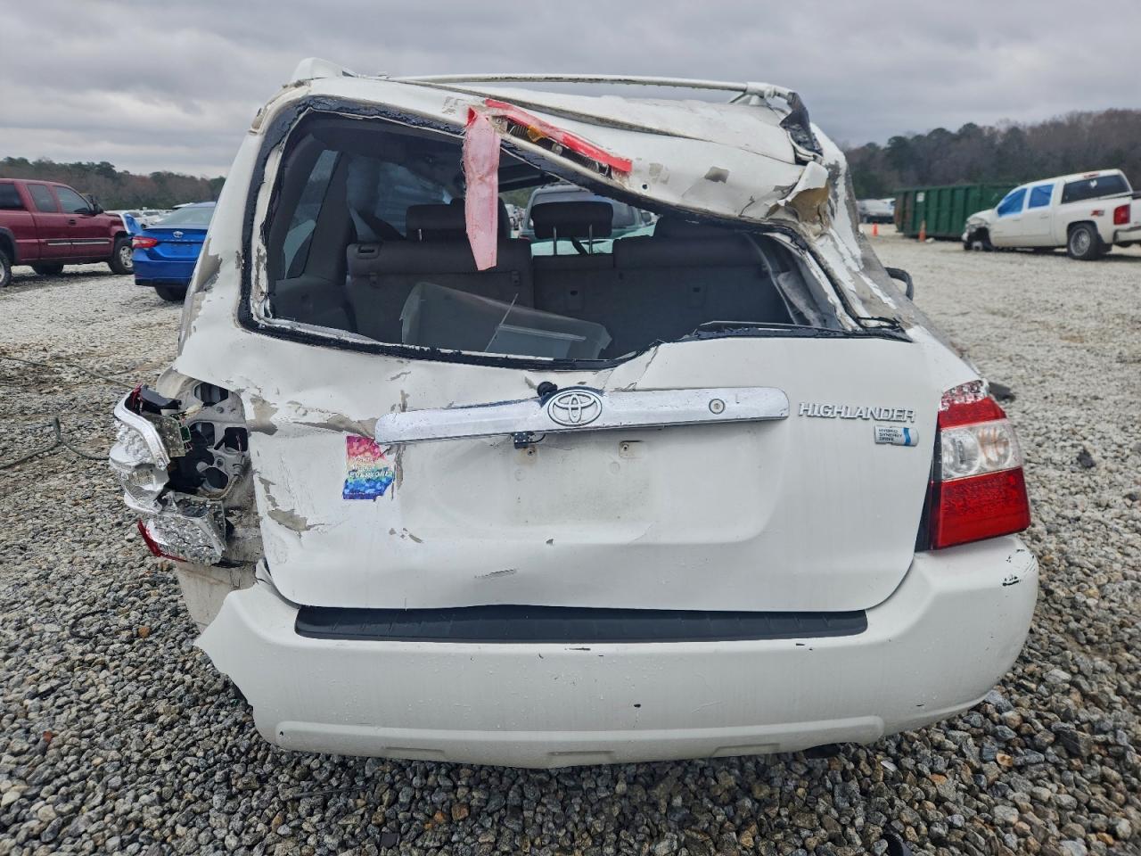 2007 TOYOTA HIGHLANDER HYBRID photo 6