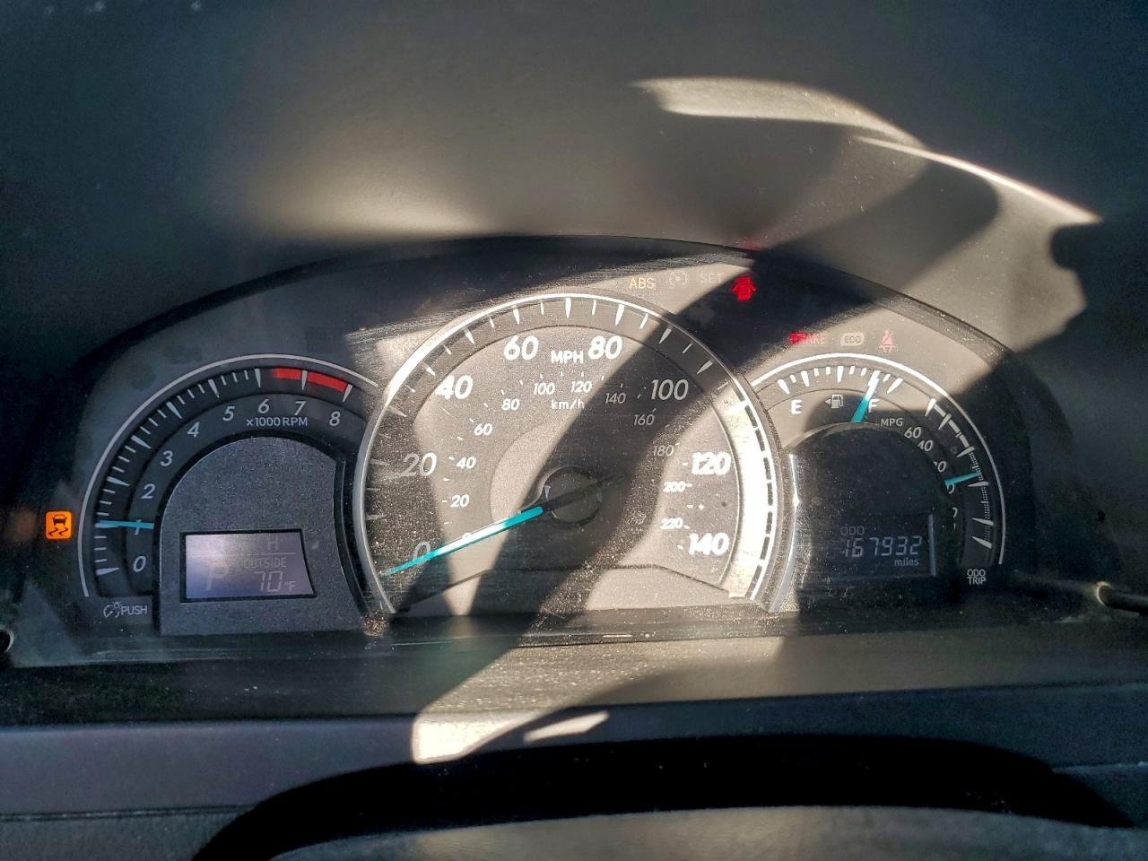 2012 TOYOTA CAMRY BASE photo 9