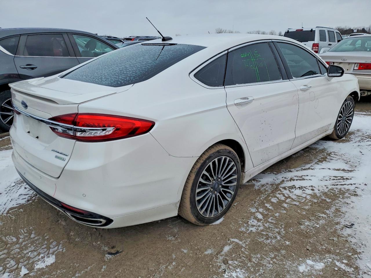 2017 FORD FUSION TITANIUM photo 7