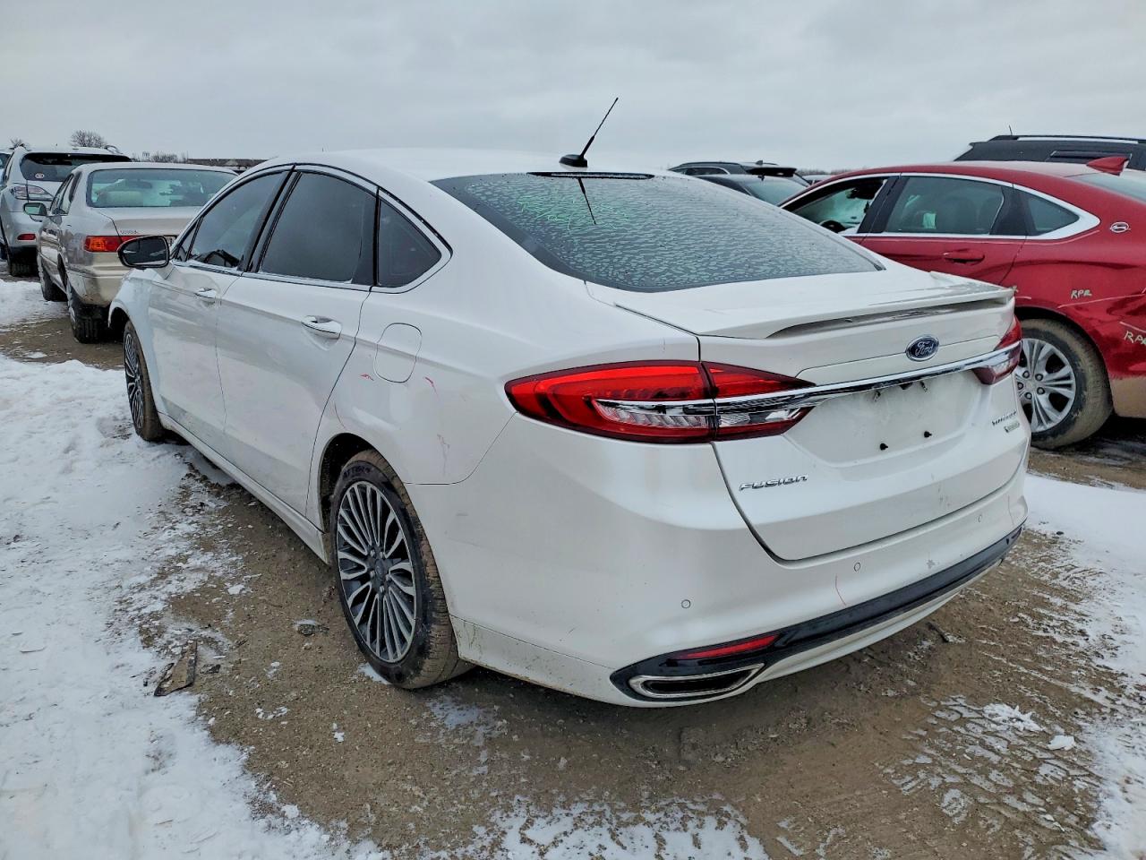 2017 FORD FUSION TITANIUM photo 4