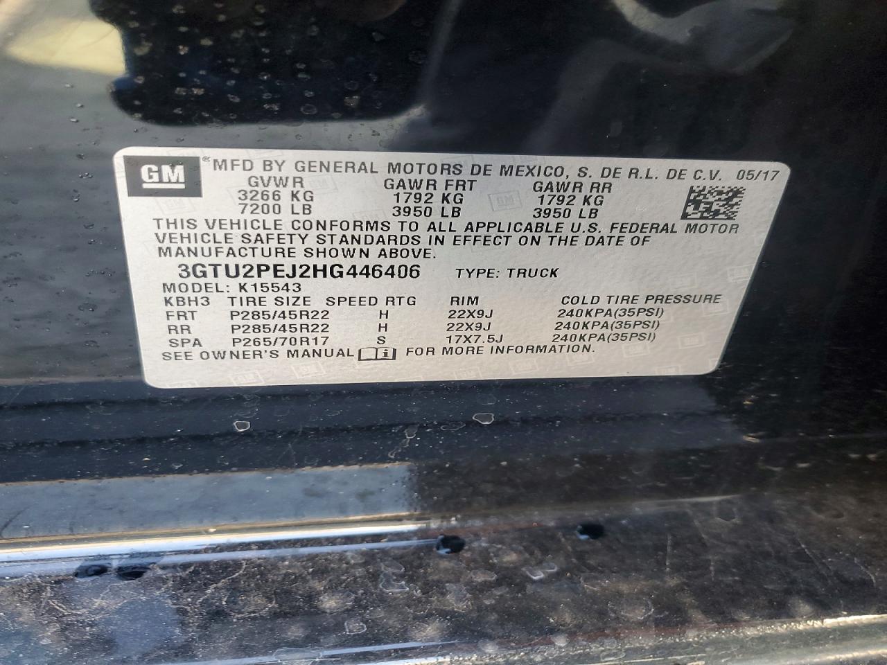 2017 GMC SIERRA K1500 DENALI photo 23