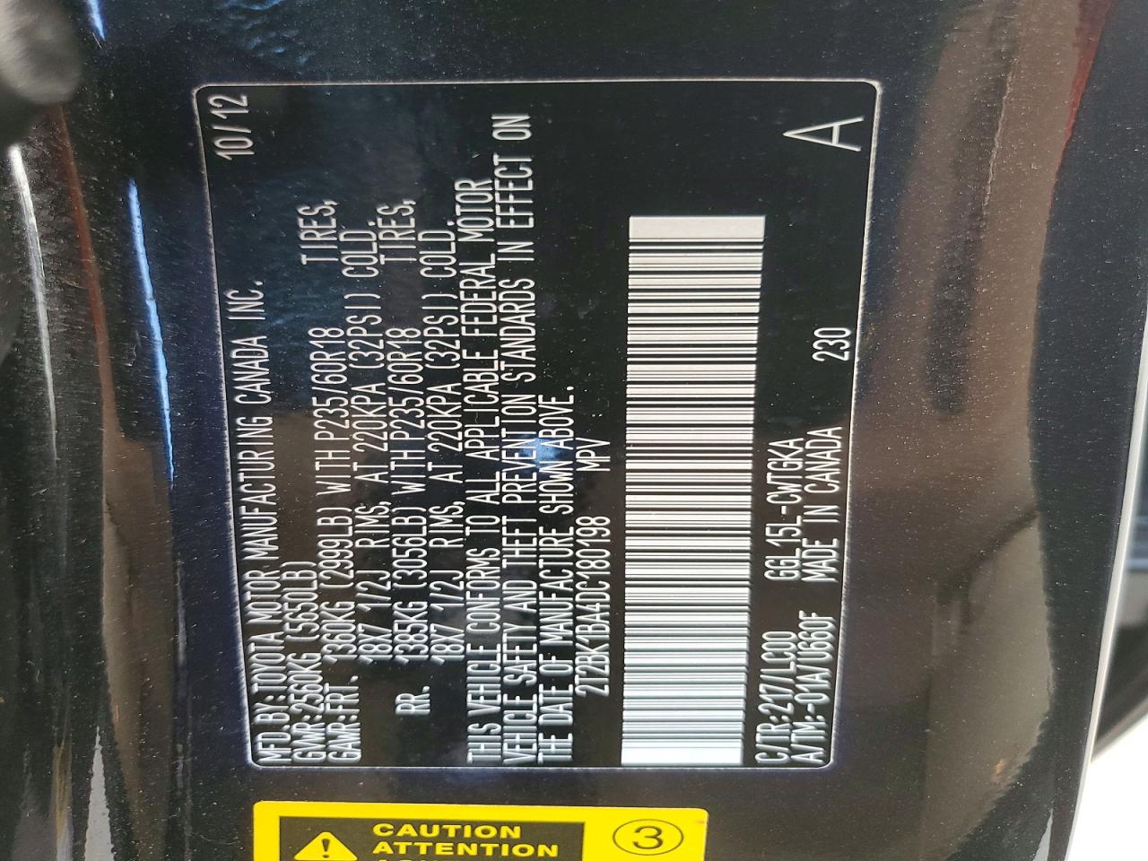 2013 LEXUS RX 350 BASE photo 13