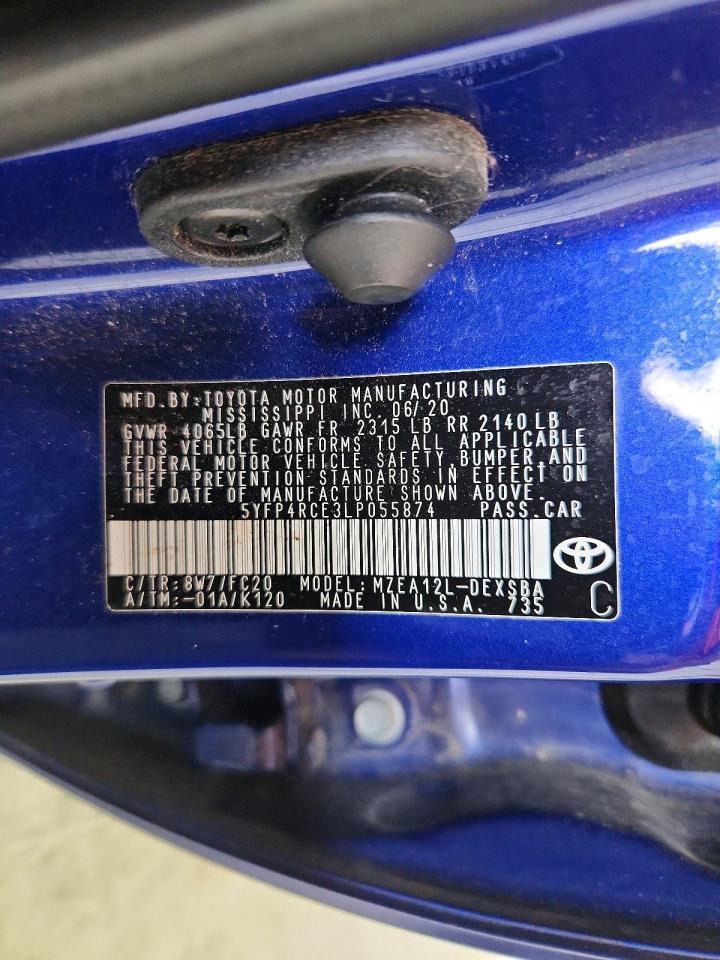 2020 TOYOTA COROLLA SE photo 13