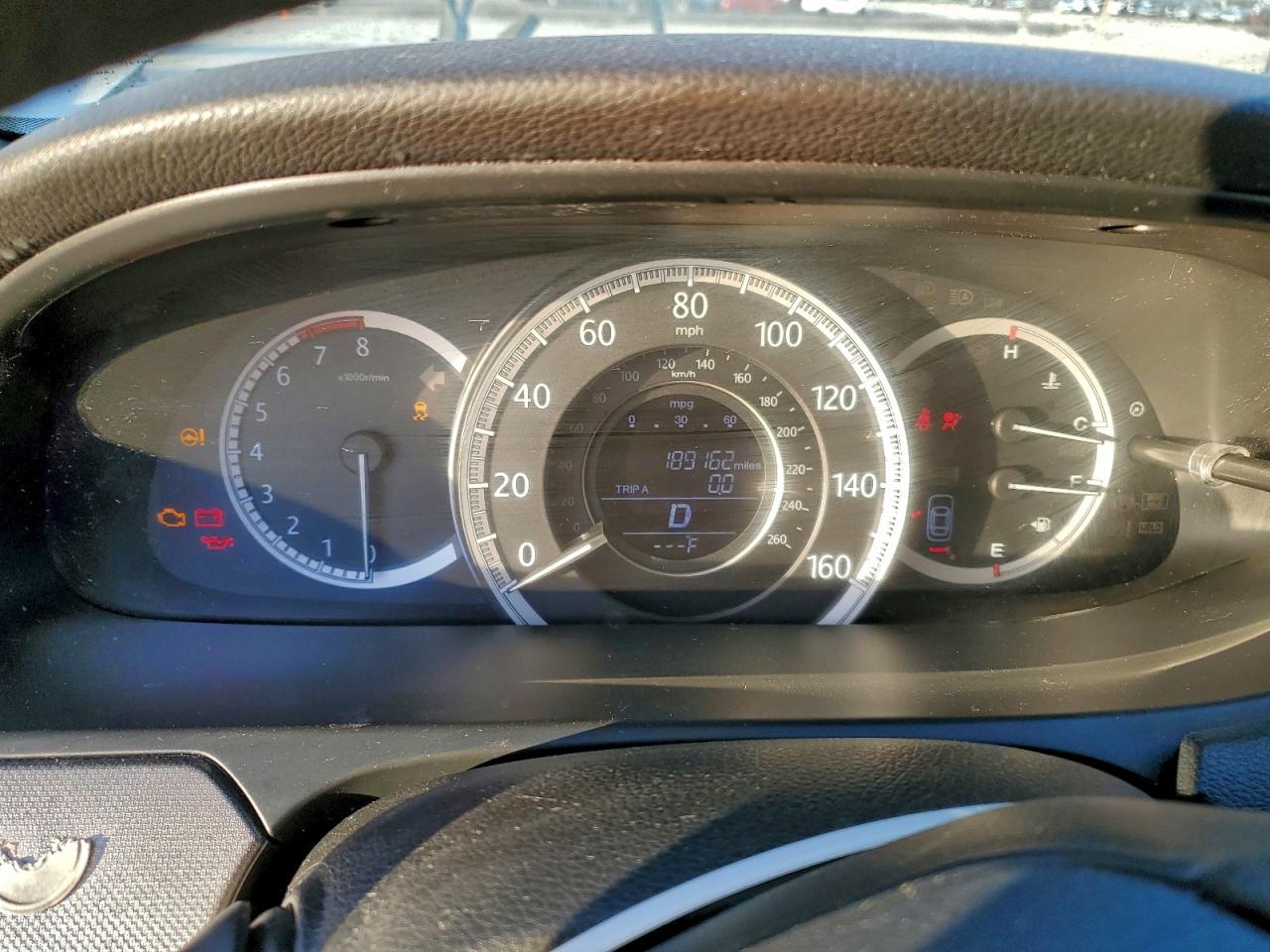 2013 HONDA ACCORD LX photo 9