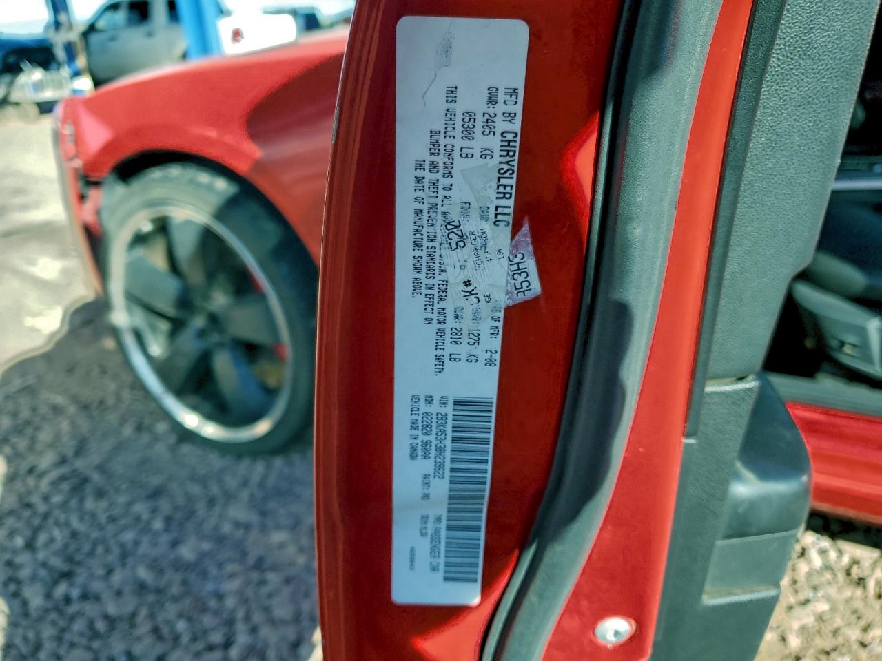 2008 DODGE CHARGER R/T photo 13