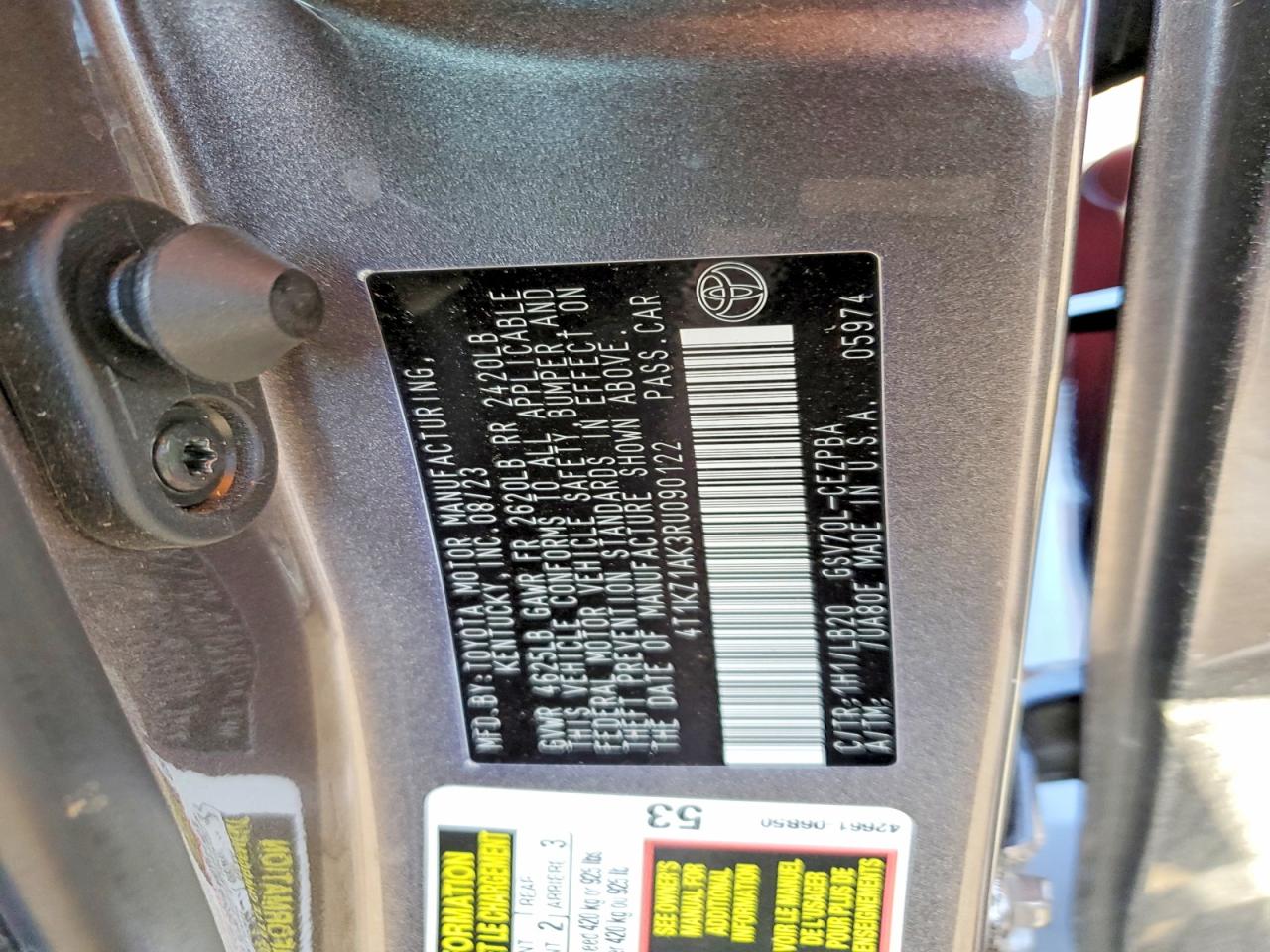 2024 TOYOTA CAMRY TRD photo 12