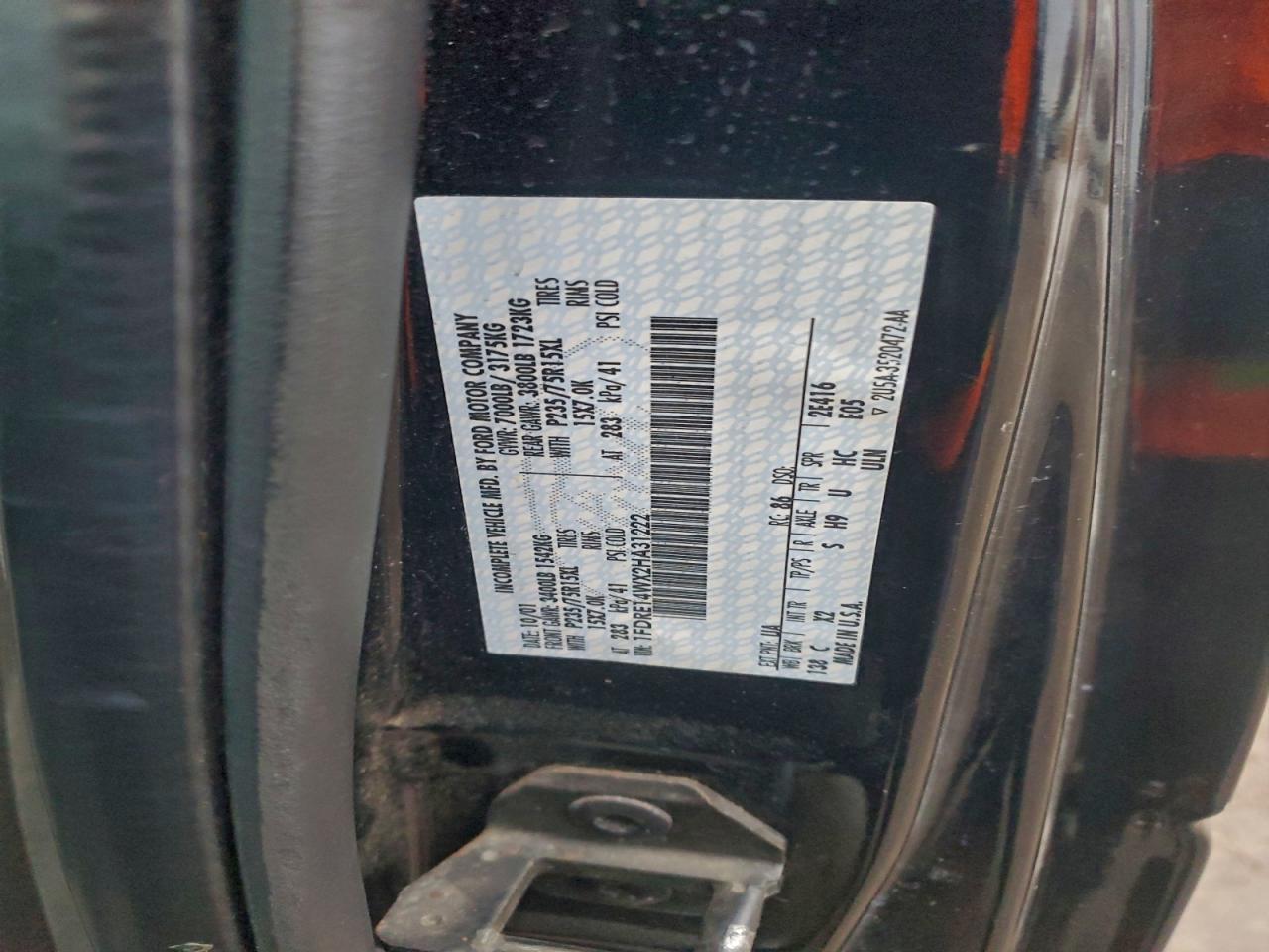 2002 FORD ECONOLINE E150 VAN photo 13