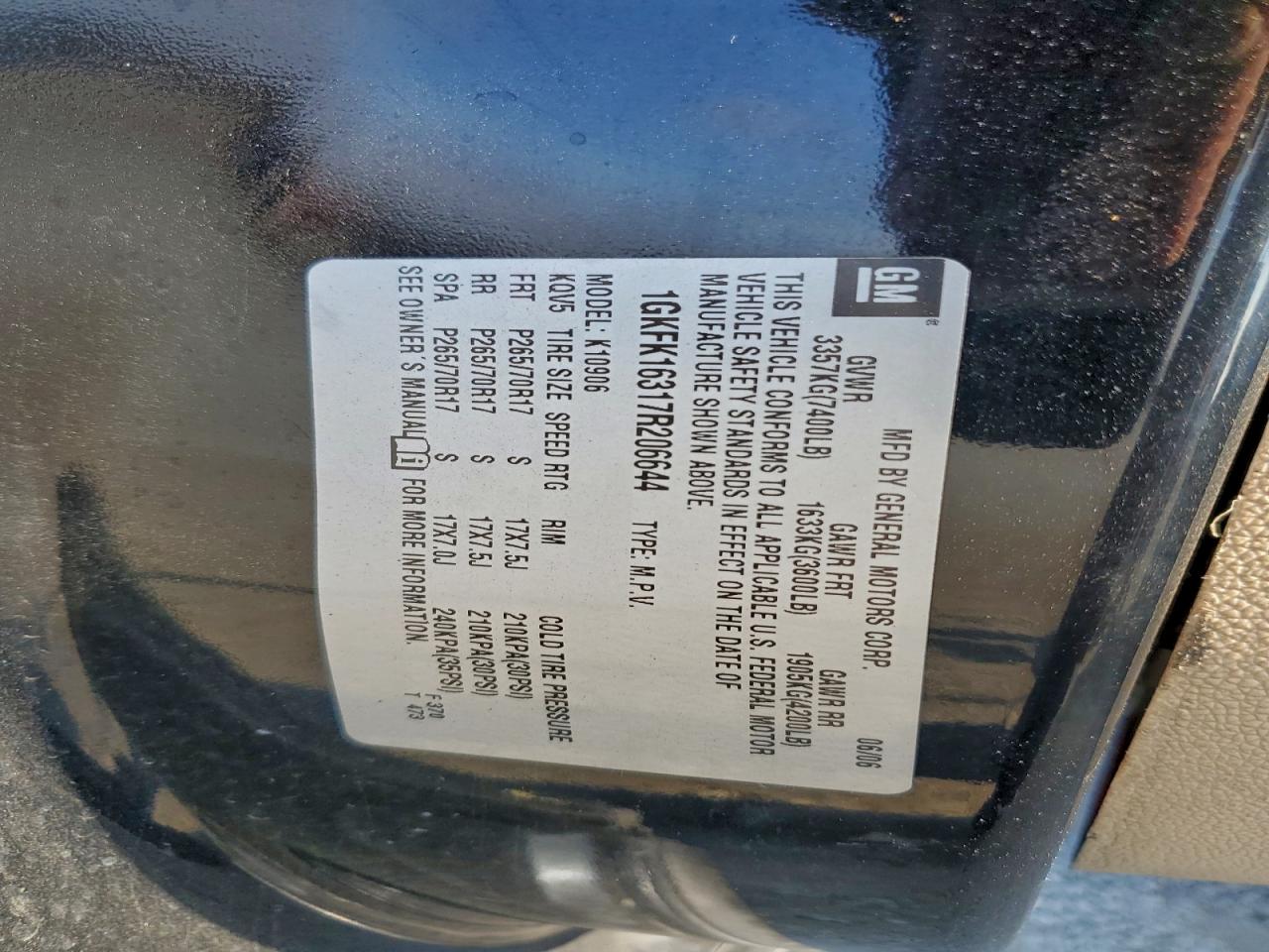 2007 GMC YUKON XL K1500 photo 13