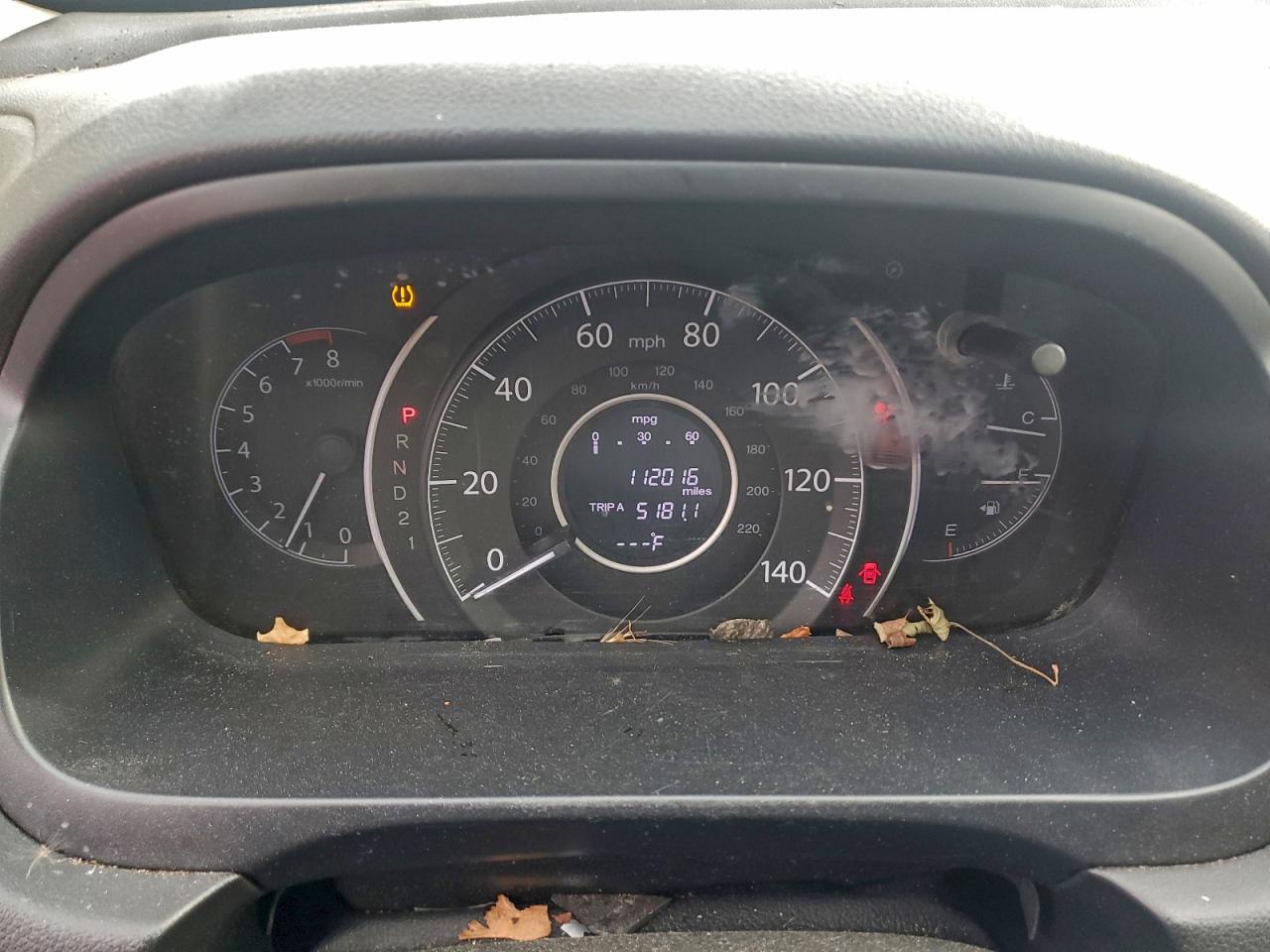 2012 HONDA CR-V EXL photo 9